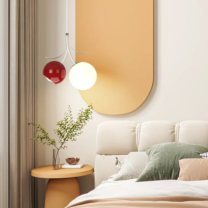 lustre moderne pour chambre d'enfant décoration nordique lumineuse - vue 3 sur 15