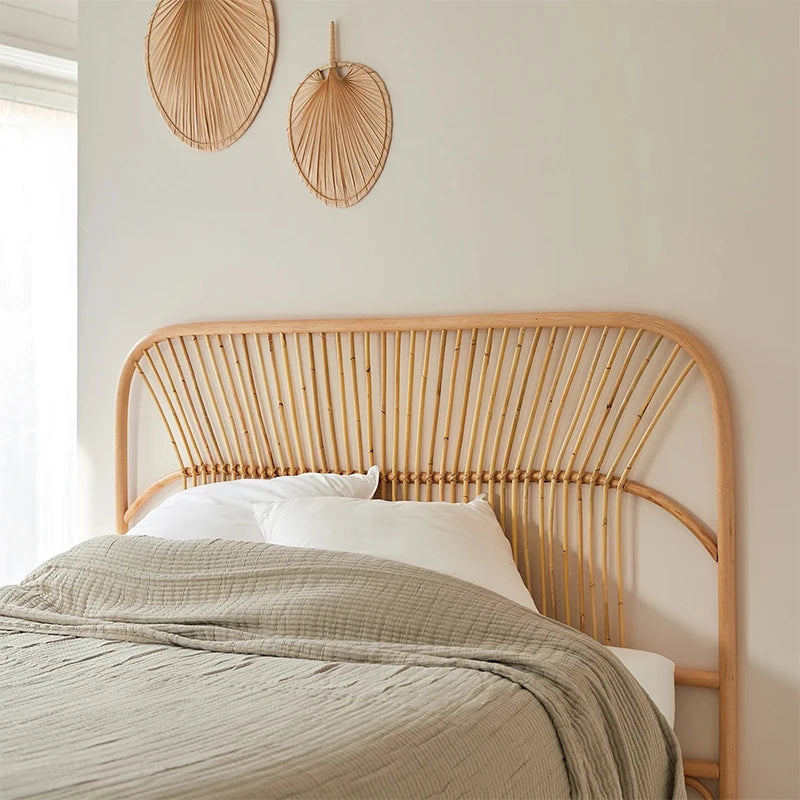 coussin en rotin pour lit et petit déjeuner style japonais - vue 1 sur 13