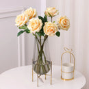 bouquet de mariée en roses artificielles haut de gamme pour mariage et cadeaux