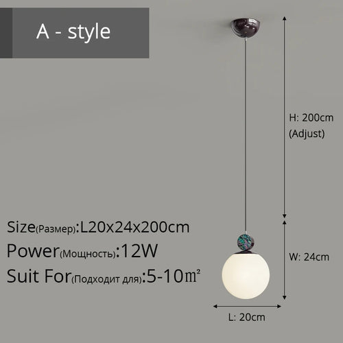 suspension décorative en cristal de luxe pour intérieur - vue 9 sur 12