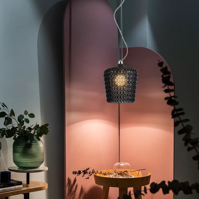lustre moderne en acrylique pour décoration intérieure élégante - vue 3 sur 16