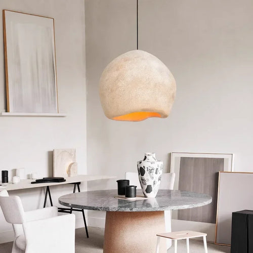 lustre moderne wabi sabi pour décoration intérieure et bar - vue 3 sur 9