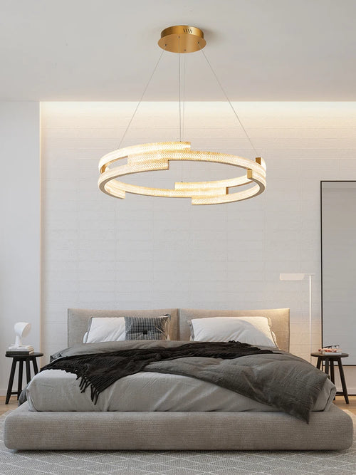 suspension design circulaire élégante pour intérieur moderne - vue 3 sur 12