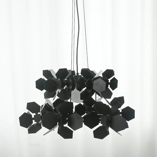 suspension moderne en fer design scandinave pour intérieur élégant - vue 6 sur 7