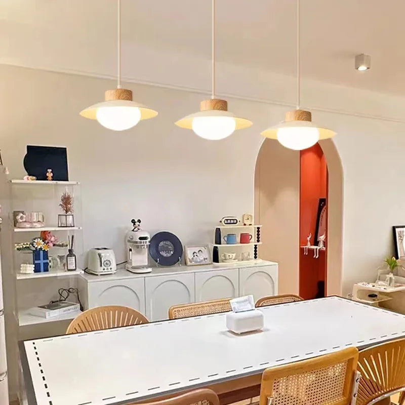lustre led métal design pour décor intérieur moderne - vue 2 sur 10