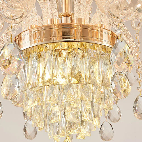 lustre en cristal design pour un éclairage élégant et raffiné - vue 7 sur 16