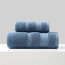 Serviette de bain coton lot 2 sechage rapide