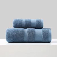 Serviette de bain coton lot 2 sechage rapide
