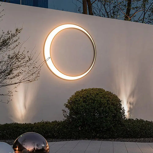applique murale extérieure moderne étanche design pour jardin et terrasse - vue 2 sur 6