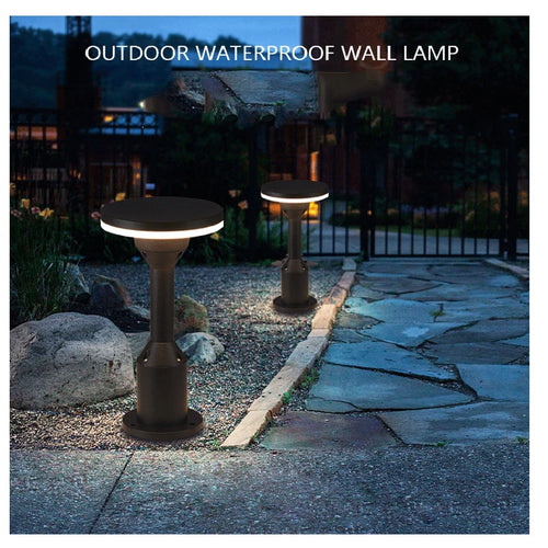 2022 customization column light waterproof lawn lamp courtyard outdoor floor landscape lamp LED Pillar lamp - vue 4 sur 8