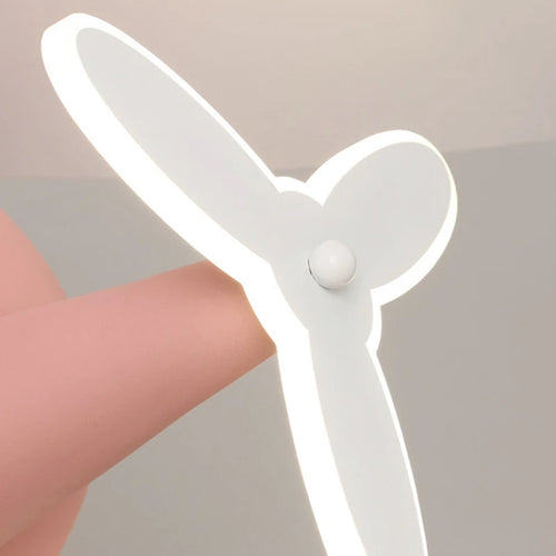 suspension hélicoptère ventilateur led pour enfants télécommande directe - vue 6 sur 8