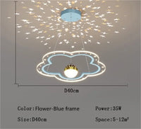 lustre moderne en forme d'étoile pour chambre d'enfant décorative