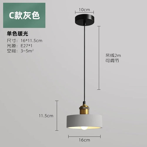 Suspension LED de Style industriel - vue 22 sur 22