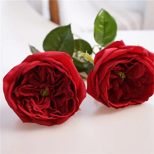 fleurs artificielles rose real touch pour décoration et cadeau - vue 5 sur 11