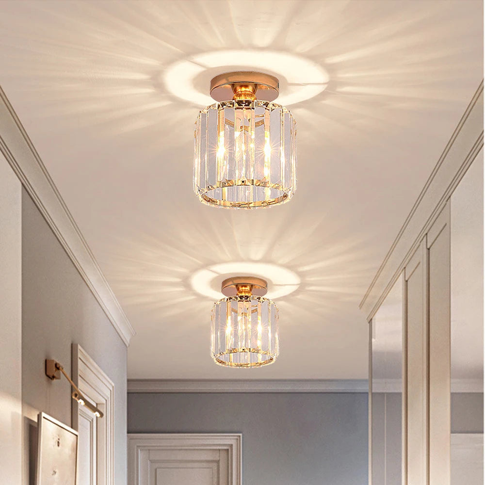 Suspension cristal design moderne intérieur salon salle manger chambre bar café - vue 6 sur 10