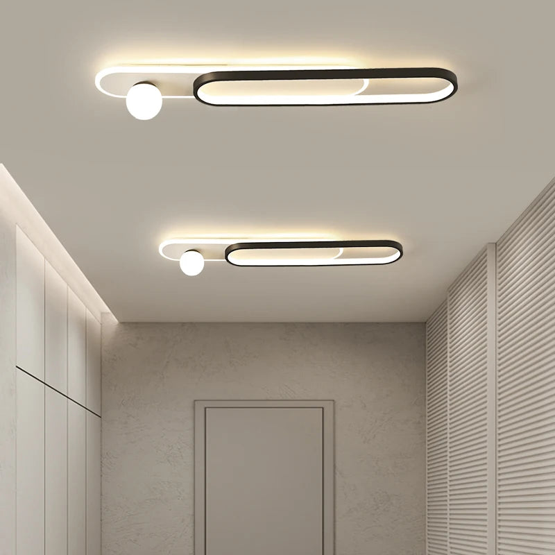 Plafonnier led moderne pour foyer hôtel hall et maison - vue 6 sur 18