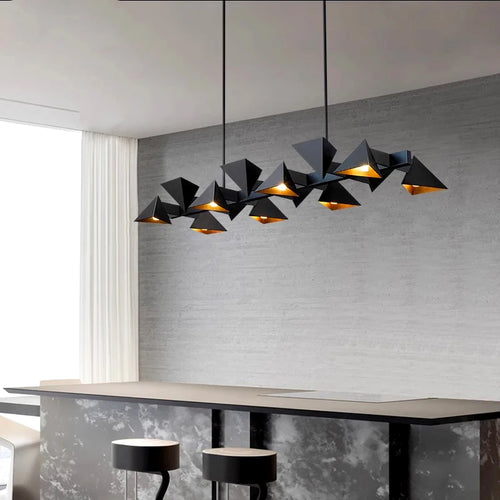 Lustres de salle à manger modernes éclairage intérieur Suspensions lumières lustres led pour l'éclairage intérieur du salon - vue 4 sur 10