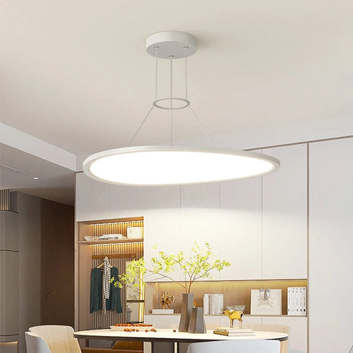 lustre moderne à led protection des yeux sans stroboscope - vue 4 sur 8