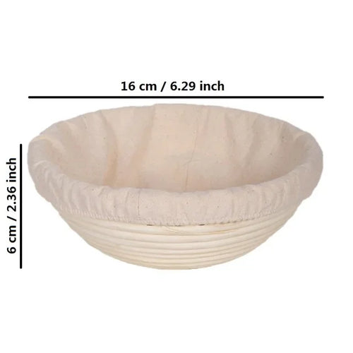 corbeille à pain en rotin panier de fermentation indonésien tissé - vue 17 sur 19