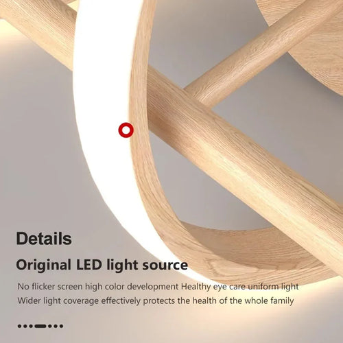 applique murale led décorative style nordique - vue 5 sur 8