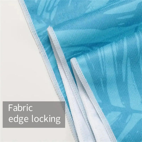 Serviette de plage motif animal séchage rapide microfibre - vue 7 sur 6