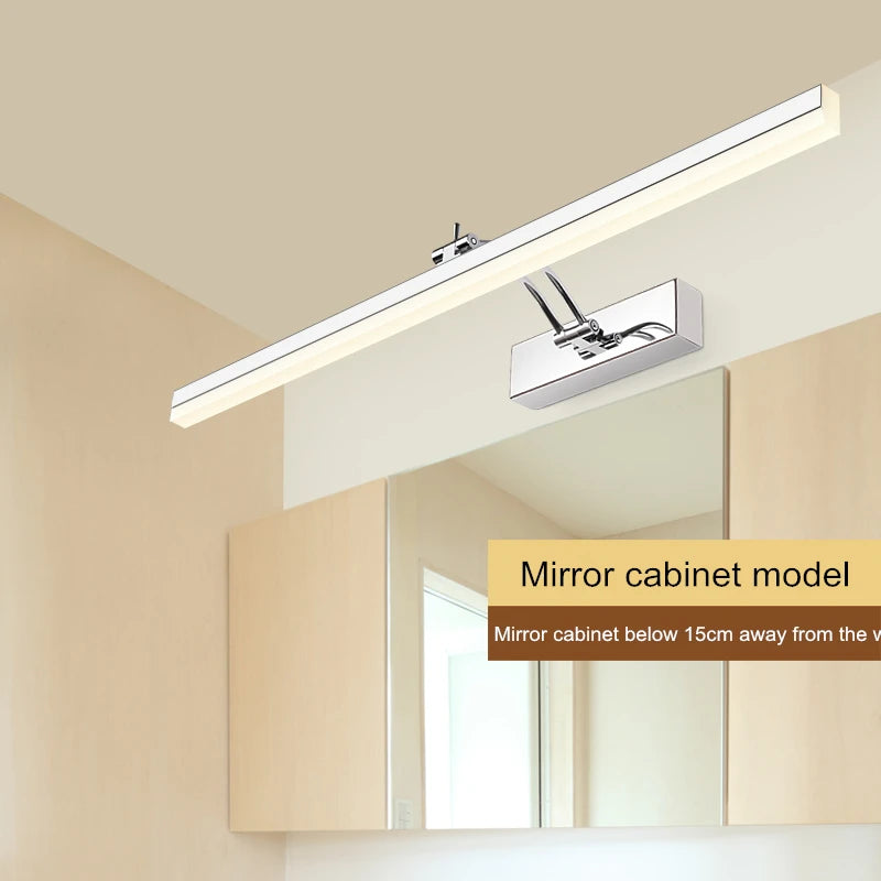 lampe à poser led en acier inoxydable design moderne et minimaliste - vue 4 sur 22