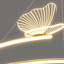 lustre papillon moderne design créatif pour décoration intérieure