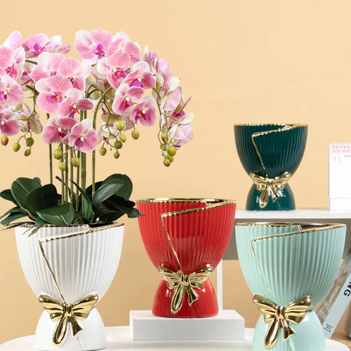 vase en céramique pour décoration et cadeaux artistiques - vue 2 sur 11