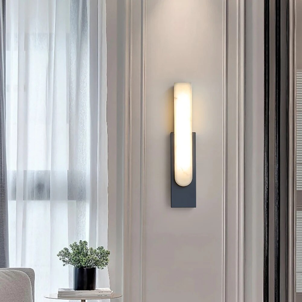 applique murale led nordique salon intérieur décoration éclairage fuxtur - vue 4 sur 10