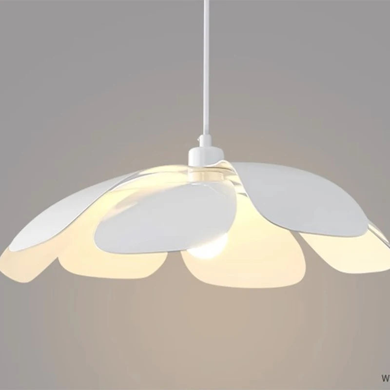 Suspension moderne en forme de fleur de crème pour décoration créative - vue 4 sur 8