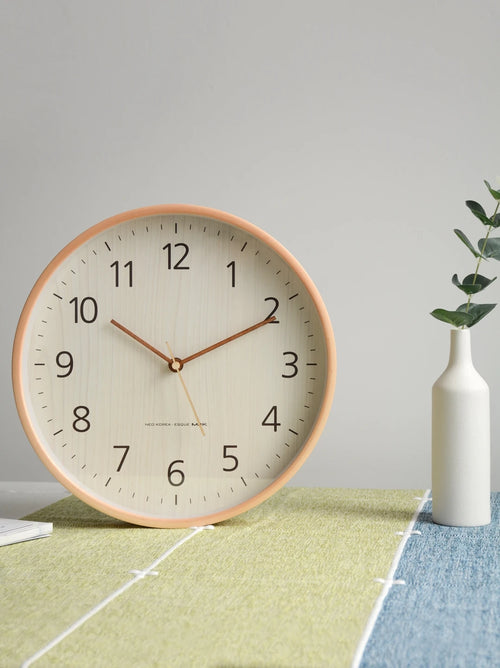 horloge murale en bois moderne décoration créative pour maison - vue 3 sur 7