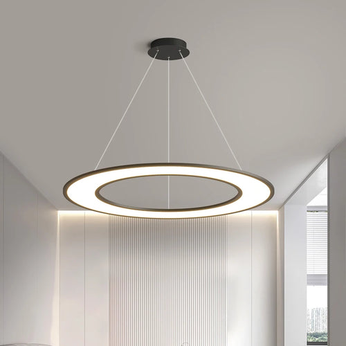 Plafonnier Circulaire Ultra-mince moderne à LEDs lumières pour salon éclairage intérieur décor à la maison Luminaria cuisine chambre - vue 3 sur 18