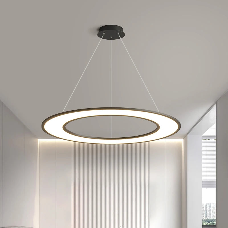 plafonnier ultra-mince moderne à leds pour éclairage intérieur décoratif - vue 2 sur 18
