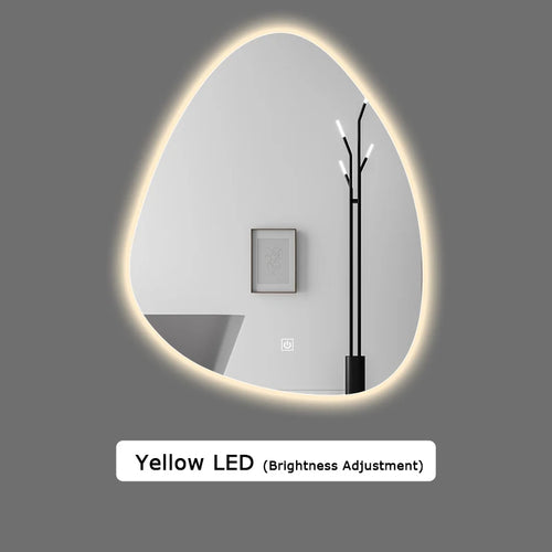 miroir intelligent multifonction avec haut-parleur bluetooth et éclairage réglable - vue 13 sur 13