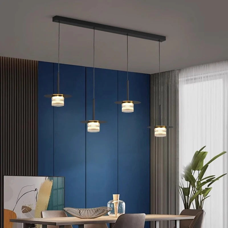 Suspension design en métal et verre - vue 4 sur 14