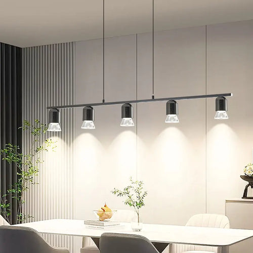 suspension led au design moderne et épuré pour intérieur original - vue 4 sur 10