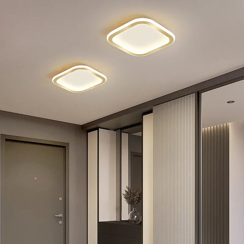 plafonnier moderne doré pour décoration intérieure et luminaires - vue 2 sur 14