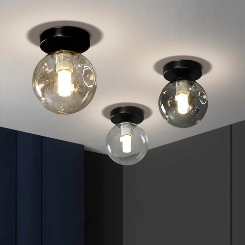 Modern minimalist kitchen, family, bedroom, dining-room, droplight attic luxury glass bubbles molecular droplight - vue 6 sur 9
