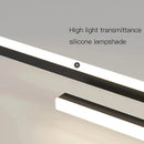 plafonnier design moderne en fer noir pour intérieur
