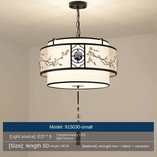 lustre rétro créatif pour éclairage intérieur de restaurant - vue 10 sur 9