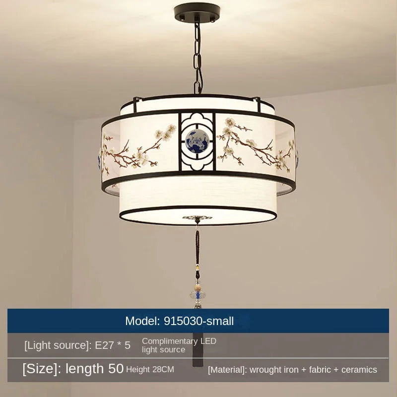 lustre rétro créatif pour éclairage intérieur de restaurant - vue 9 sur 9