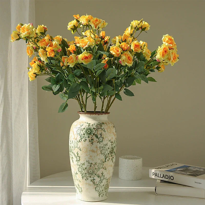 fleurs artificielles roses pour décoration de mariage élégante - vue 1 sur 9