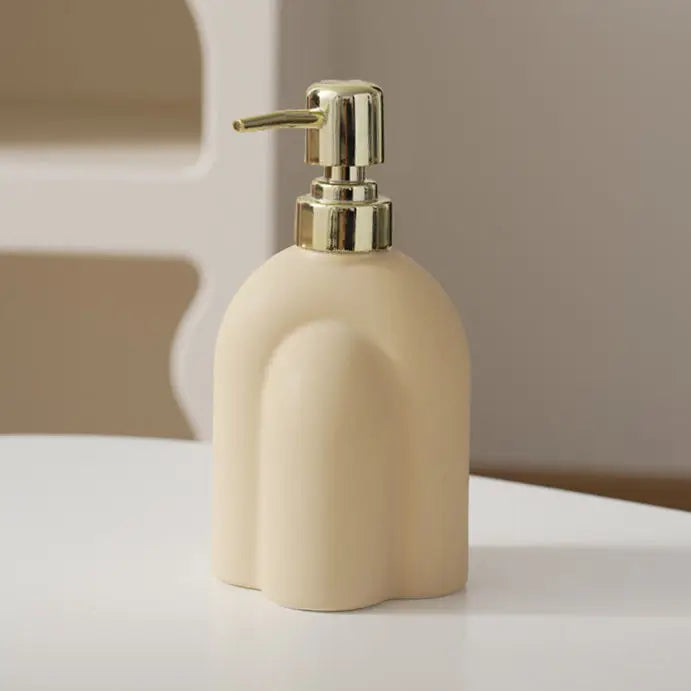 distributeur de savon en céramique portable pour shampoing et eau - vue 9 sur 21