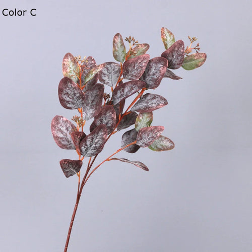 feuilles d eucalyptus décoratives avec fruits pour intérieur - vue 6 sur 7