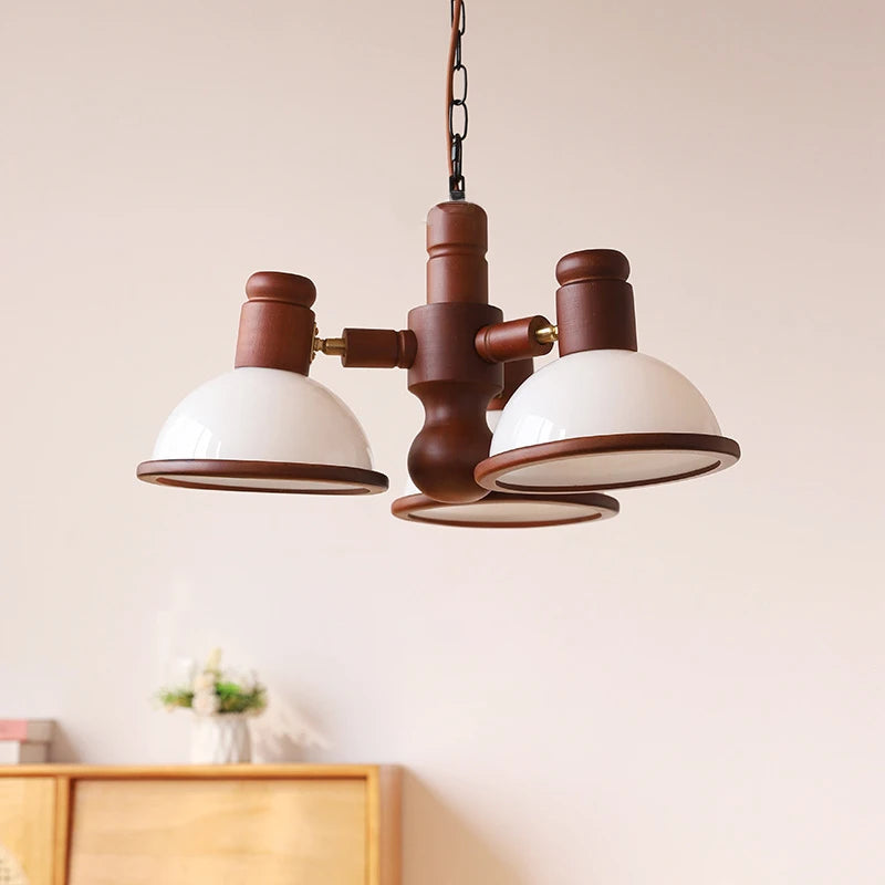 lustre rétro romantique éclairage à LED pour intérieur - vue 3 sur 8