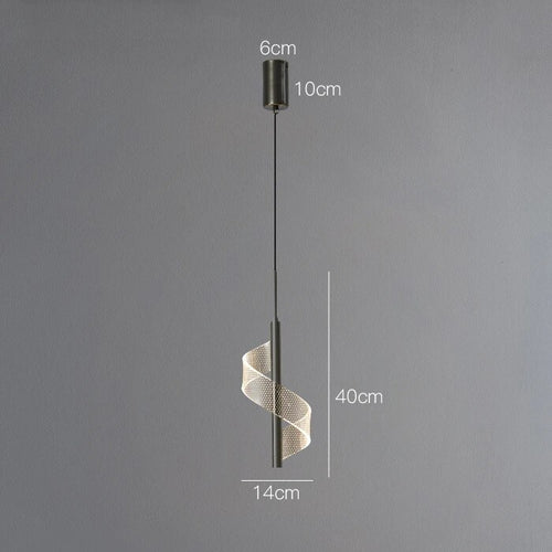 suspension cuivre minimaliste moderne luxe