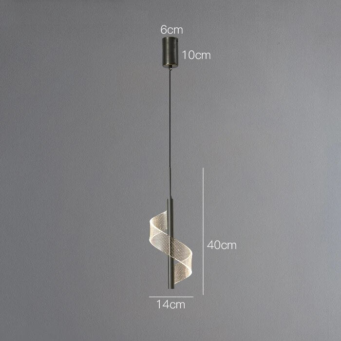 suspension cuivre minimaliste moderne luxe