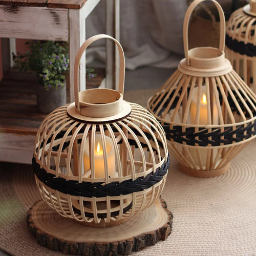 Lampe chandelier romantique aux chandelles - vue 4 sur 10