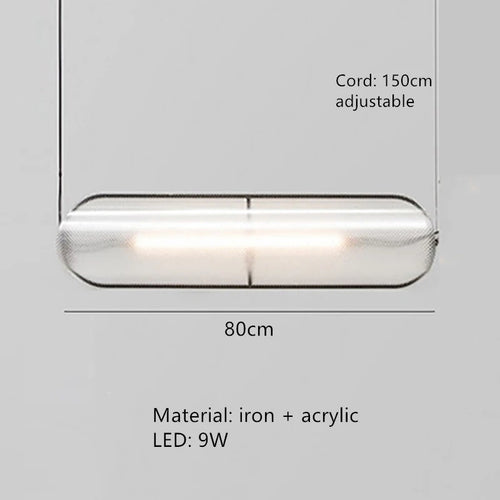 suspension led moderne réglable pour intérieur et décoration - vue 12 sur 12