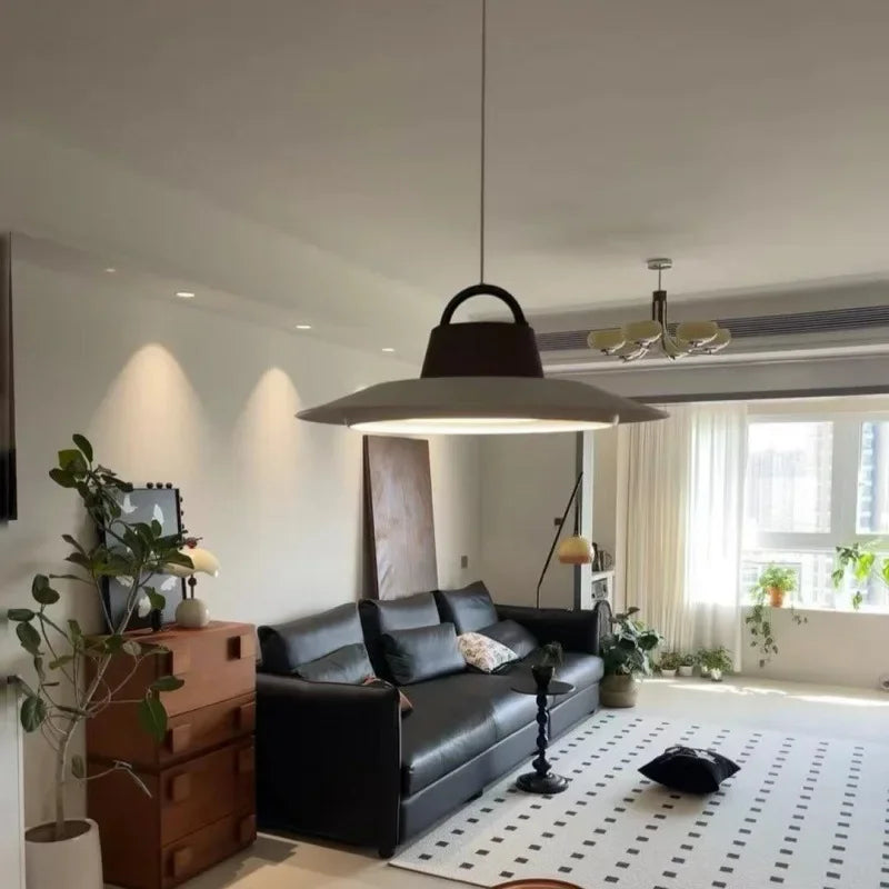 suspension design en forme de chapeau de pêcheur pour intérieur moderne - vue 3 sur 9
